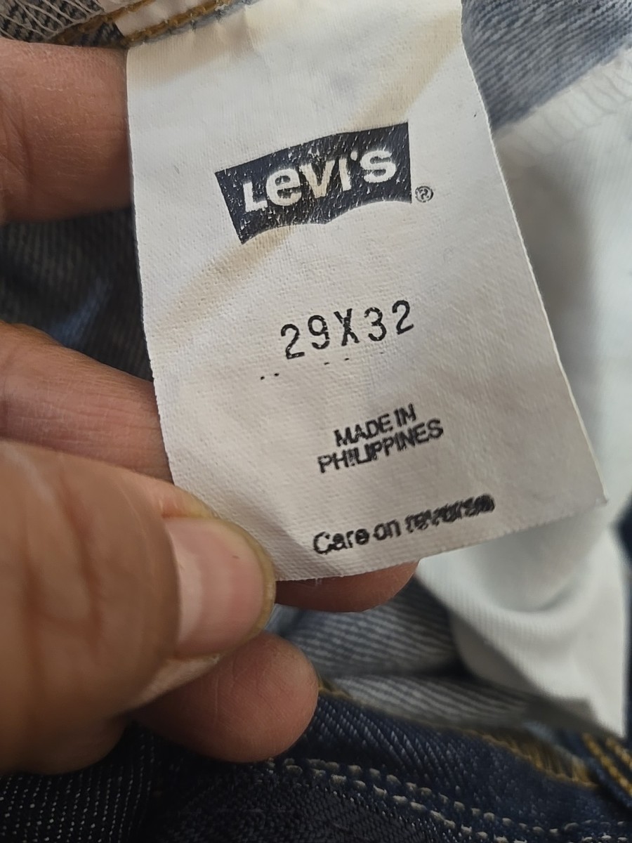Levi's Astrid Red Tab 29x32 Womens Blue Denim Western Y2K Jeans