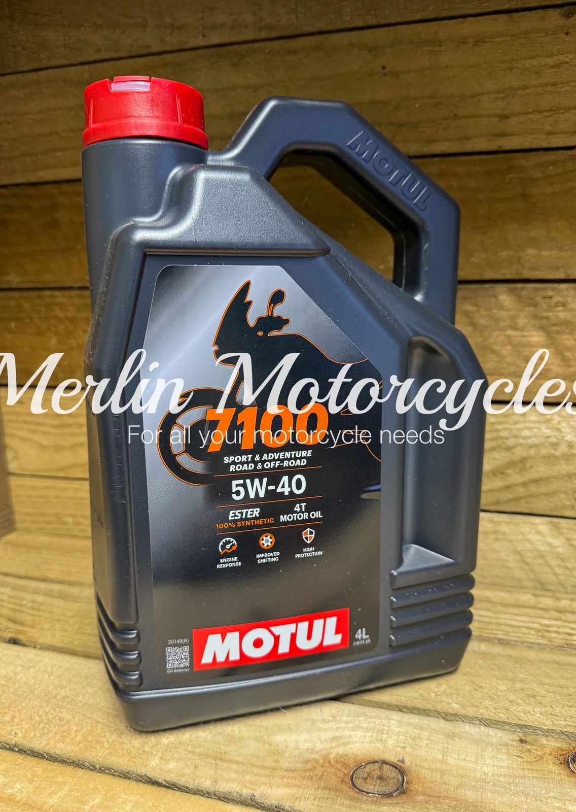 Motul 7100 4T 5w-40 5w40 Ester Fully Synthetic Motorcycle Engine Oil 4 Litres
