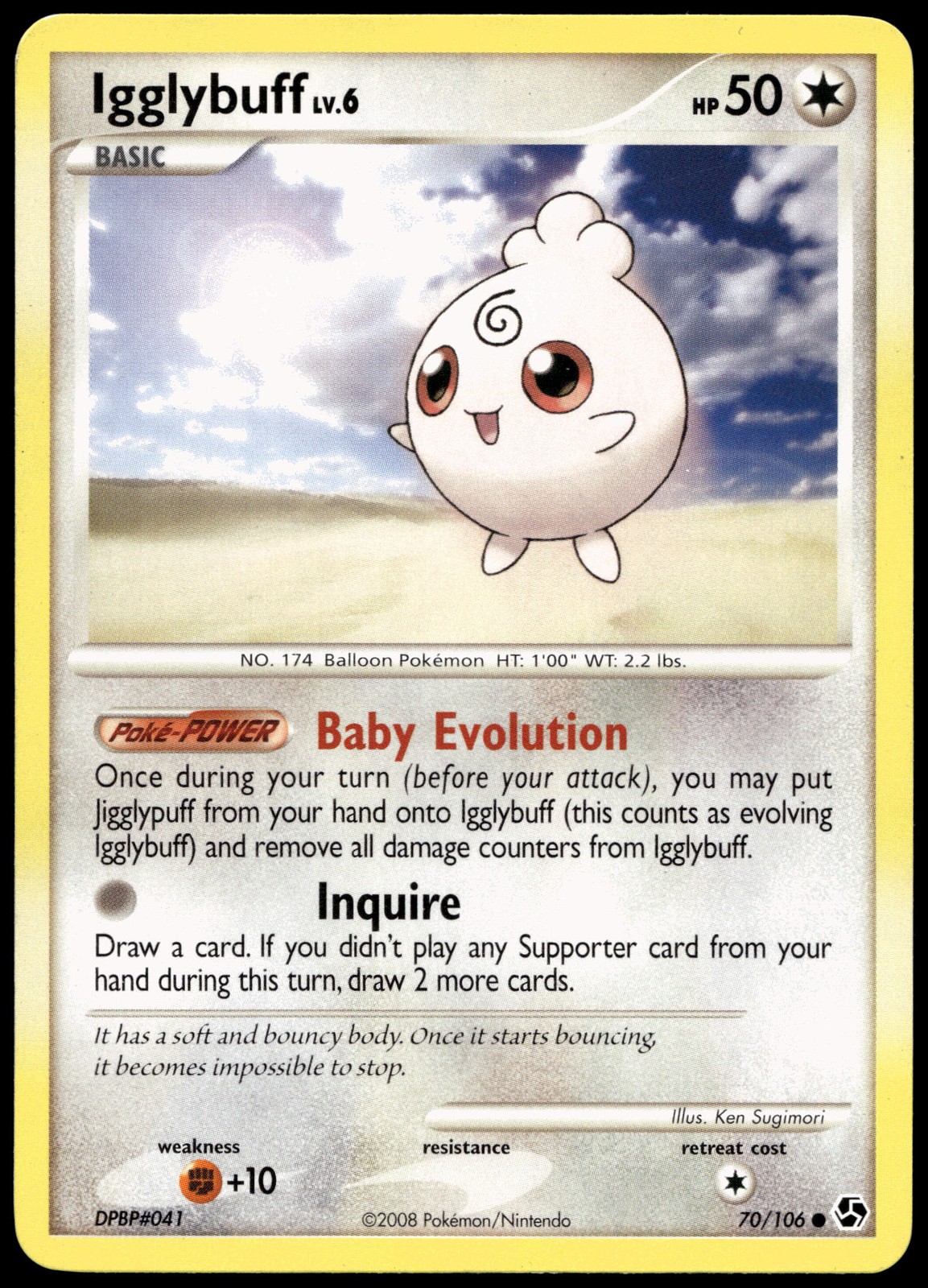 Igglybuff Common Great Encounters 70/106 LP