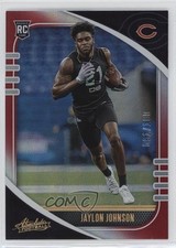 2020 Panini Absolute Rookie Spectrum Red 91/100 Jaylon Johnson #153 00em