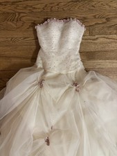 mori lee by elizabeth garnder vintage fairycore wedding dress size small/0