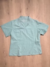 Figs Inala Slim Scrub V-Neck Scrub Top Size XXL Technical Collection Sea Foam