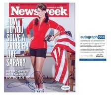 Sarah Palin AUTOGRAPH Signed Alaska Governor Autographed 8x10 Photo ACOA