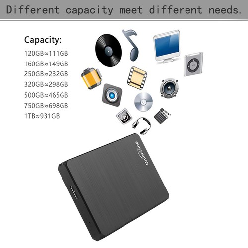 500GB 1TB 2TB Computer Externe Festplatte USB3.0 PC Mac PS4 Storage & Backup HDD - Bild 7 von 12