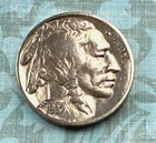 SHINY 1937P Mint buffalo, "F" higher grade, 3/4horn, natrl OBVRSE toning, DDR?