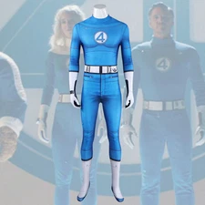 Mr Fantastic Costume The Fantastic Four Cosplay Bodysuit Handmade Reed Richards