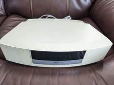 BOSE WAVE RADIO II AM/FM Radio  Bluetooth Stream Beige w/ Cable No Remote