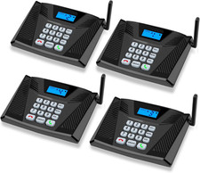 Intercoms Wireless for Home Hands Free, Upgrade Two Way Intercom 5300 Feet Range