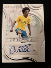 2024-25 WILLIAN /25 AUTO PANINI IMMACULATE COLLECTION MODERN MARKS AUTOGRAPHS