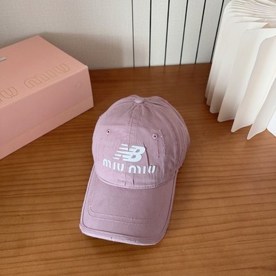 New Balance & Miu Miu Baseball Cap