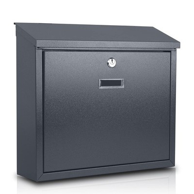 xydled Mail Boxes with Key Lock,Locking Mailbox Wall Mounted, Large Capacity, Ga