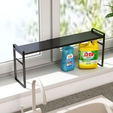 1pcs Small Narrow Tall Shelf for Windowsill Kitchen Organizer Window Sill Pla...