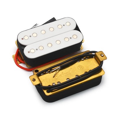 Dual coil 6-string Electric Guitar Pickups,with Optional Bridge or Neck Pickups.