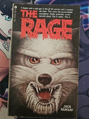 THE RAGE Jack Ramsay 1978 Vintage Horror Paperback 1st Ace Printing 