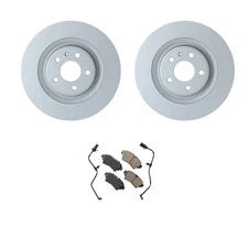 Zimmerman Rear Rotors Akebono Euro Disc Brake Pad Kit For A6 allroad Q5 PHEV AWD