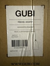 Gräshoppa Deckenleuchte poliert Alabaster White-Brass