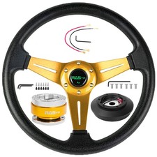 14 Gold Steering Wheelquick Releasehub Adapter For Supra Celica Lexus Is300 14 Gold Steering Wheelquick Releasehub Adapter For Supra Celica Lexus Is300