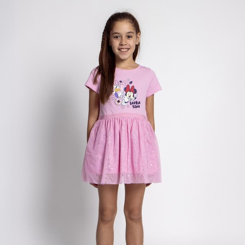 Vestito Single Jersey Fantasia Minnie ROSA - 6 Anni | FEMMINA CERDà - Picture 4 of 5