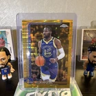 2025 Topps Chrome Basketball Pulsar Gold Refractor Jonathan Kuminga #211