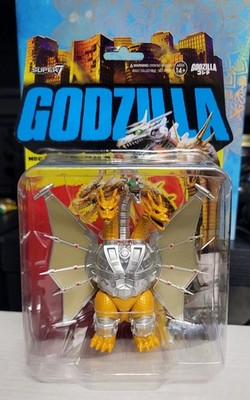 Super7 Godzilla Mecha King Ghidorah (1991) ReAction Figure 3.75-Inch NEW