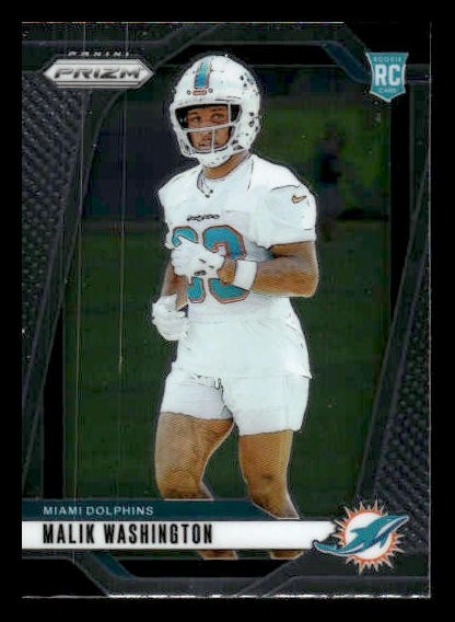 Malik Washington Panini Prizm #371 Base