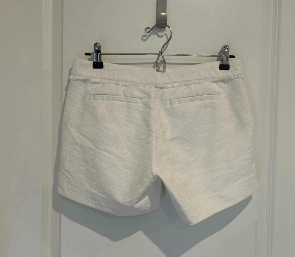 Шорты вязаные Lilly Pulitzer курортные белые размер 0 - Изображение 2 из 4