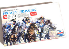 ESCI Ertl 235 Napoleonic Wars French Cuirassiers 1/72 12 Mounted Figures NIB