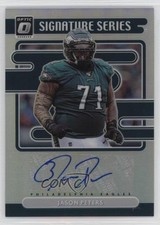 2021 Panini Donruss Optic Signature Series Holo Jason Peters #SS-JP Auto 2h5
