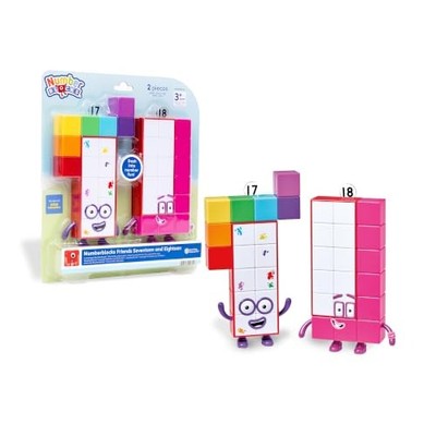 Learning Resources Numberblocks Figuren Siebzehn Und Achtzehn