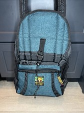 Outward Hound Backpack Carrier Dog Travel Gear Nylon Mesh Blue