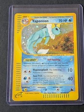 Vaporeon H31/H32 Skyridge Set Pokemon Card Rare Holo LP