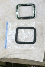 Manual Trans Shifter Chrome Trim Retainer Ring Wo Console 68-72 Chevy Ii Nova