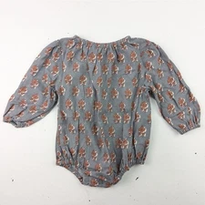 Rylee + Cru Bonnie Linen-Blend Romper - Size 0-3 Months