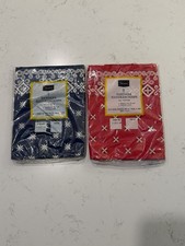 Vintage Sears Bandana 18"x18" Cotton Made in USA New Old Stock Bundle