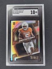 2023 Panini Select Bijan Robinson Unstoppable Draft Picks SGC 10 Rookie Card RC