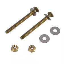 Johni-Bolts 5/16 In. X 3-1/2 In. Extra-Long Brass Toilet Bolts