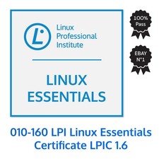 010-160 LPI Linux Essentials Certificate LPIC 1.6 Latest updates  