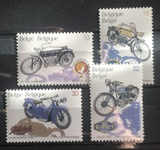BELGIUM - 1995 MOTORCYCLES NHM SET SG 3281 - 3284 cv £7.85