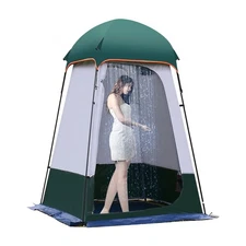 Camping Tent Shower Tent,Outdoor Changing with Built-in Hook,Holds 20 Liters ...