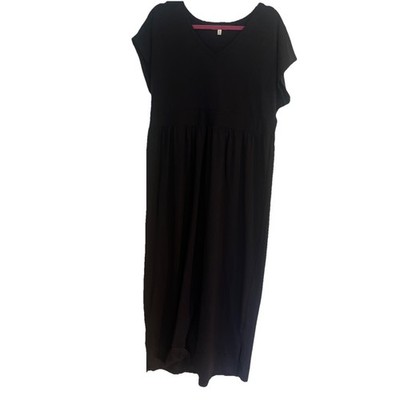 blue dress for baby girl Women's Core Travel Pleat Front Dress Black / M