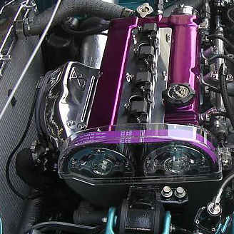 Zaklee Clear Cam Timing Gear Cover DSM eclipse evo 1-3 | eBay