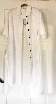 cos a line poplin shirt dress Modest A-Line V Neck Lace Up Sleeveless Court Train Satin Wedding Dres –  VOS LEE