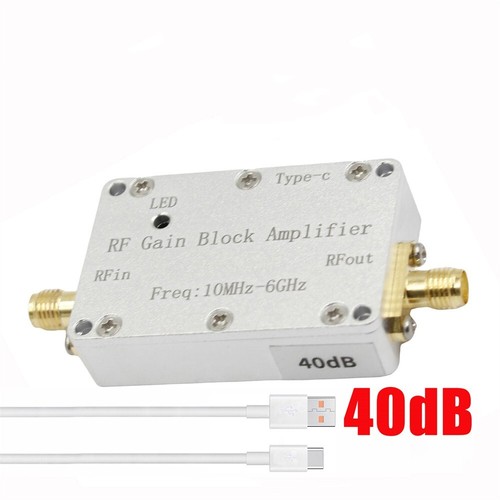 10M-6Ghz Verstärker mit hoher Flacht 10-40DB Front-End-Empfänger RF Signal Drive - Bild 19 von 19