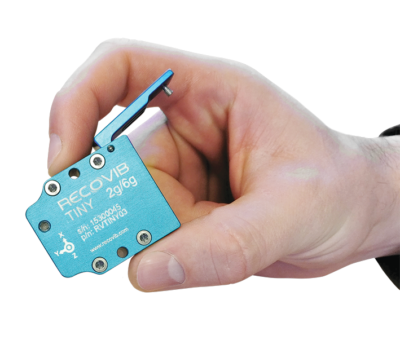 Wireless Vibration Sensor Recovib Tiny, 3 axis Shock & Vibration Datalogger  | eBay