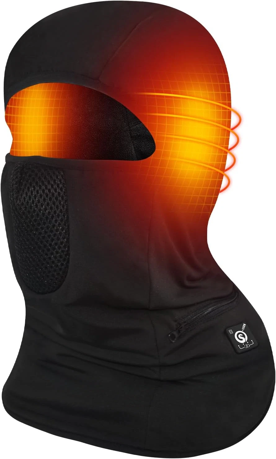 Heated Balaclava Ski Mask for Men & Women - Windproof Motorcycle Hat