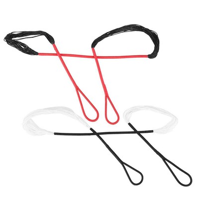 Durable Archery Bowstrings Bow Strings Black For Recurve Bow Longbow Hunting