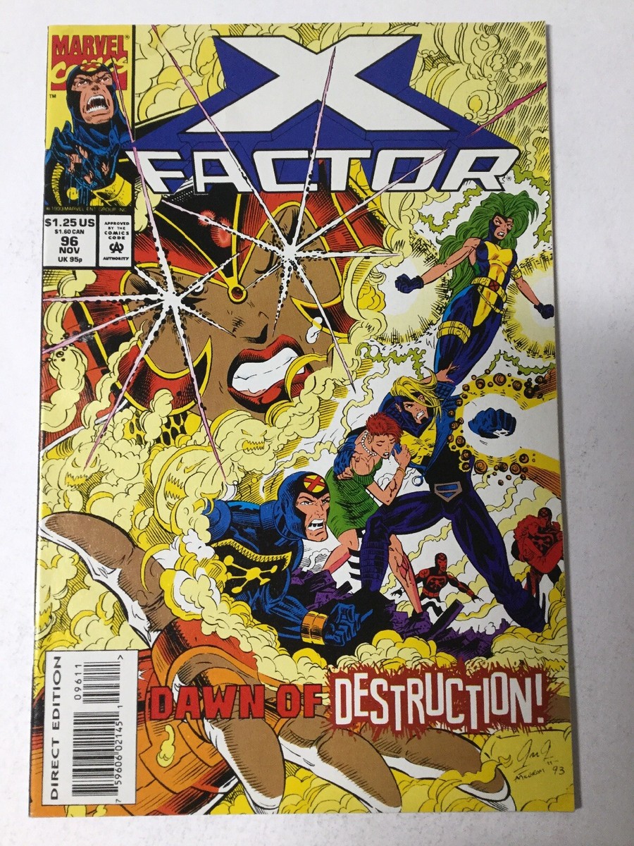X-factor 96 Nm Near Mint Marvel | eBay