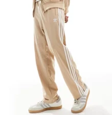 NEW MEN'S ADIDAS ORIGINALS FIREBIRD TRACK PANTS ~ SIZE 2XL  #IY9894 BEIGE
