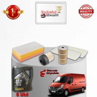 Set Service 4 Filter Und ÖL Renault Master III 2.3 DCI 120KW 163CV Von 2014->