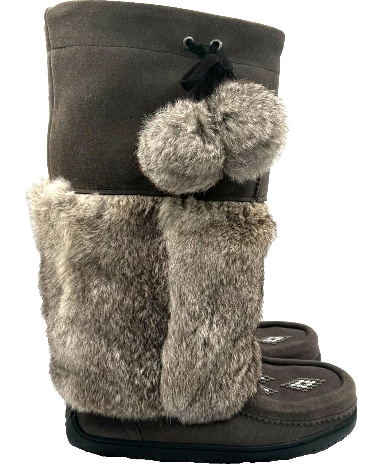 マニトバ ムートン ロングブーツ 24.0〜24.5 黒 MANITOBAH Manitobah Mukluks, Winter Boots, Moccasins & Slippers | Walk With Us